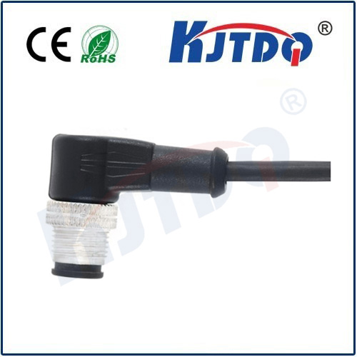 M12連接器 A型-澆鑄電纜系列 彎頭